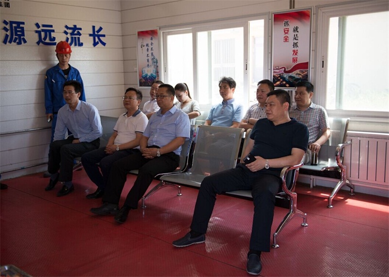 在博大實地進入廠區前觀看安全宣傳片